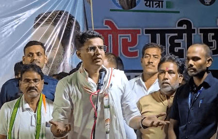 छत्तीसगढ़ : सचिन पायलट की तीन दिवसीय पदयात्रा की शुरुआत, भाजपा-चुनाव आयोग पर लगाए गंभीर आरोप