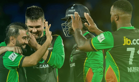 सीपीएल 2025: सेंट किट्स ने एंटिगुआ एंड बरबुडा फॉल्कंस को 6 विकेट से हराया