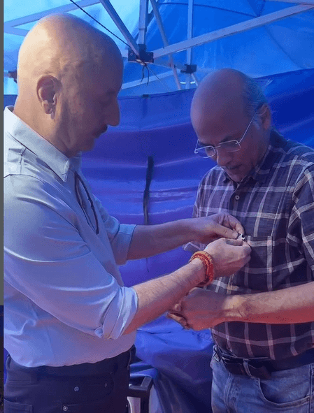 अनुपम खेर ने सूरज बड़जात्या को बताया 'नेशनल ट्रेजर' , कहा- 'आपके सिनेमा में बसता है भारत'