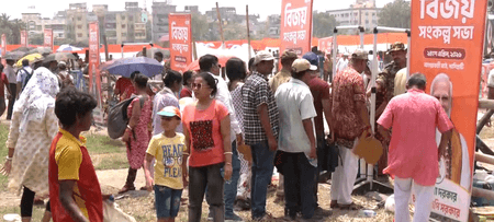 पानिहाटी में पीएम मोदी की जनसभा, भीषण गर्मी के बावजूद उमड़ा जनसैलाब, सुरक्षा के कड़े इंतजाम