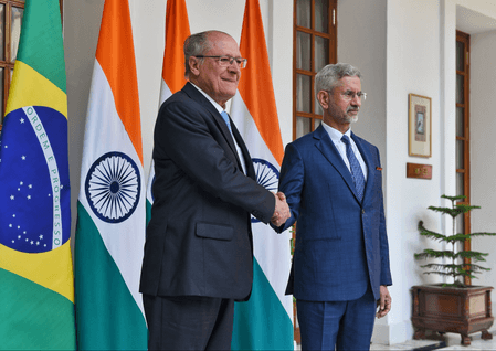 एस जयशंकर से मिले ब्राजीलियाई उपराष्ट्रपति, आयुष मंत्रालय का दौरा कर बोले- विश्व को आयुर्वेद के शाश्वत ज्ञान की जरूरत