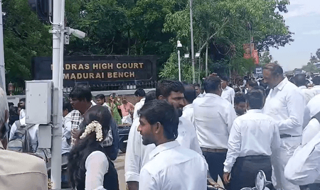 मद्रास हाई कोर्ट की मदुरै बेंच को मिला धमकी भरा ईमेल, पुलिस ने चलाया तलाशी अभियान