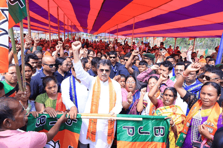 त्रिपुरा में ‘ट्रिपल इंजन सरकार’ के लिए तैयार जनता: सीएम माणिक साहा