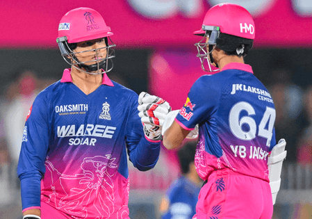 वैभव सूर्यवंशी और यशस्वी जायसवाल की तारीफ के लिए मेरे पास शब्द नहीं हैं: रियान पराग