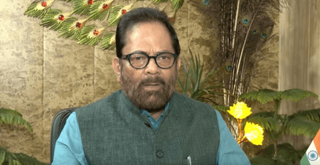 ममता बनर्जी सत्ता में वापसी नहीं कर पाएंगी: मुख्तार अब्बास नकवी