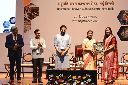 खनिजों ने मानव सभ्यता के विकास में महत्वपूर्ण भूमिका निभाई है : राष्ट्रपति द्रौपदी मुर्मू