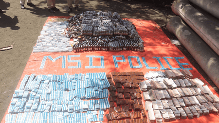 छत्तीसगढ़ : महासमुंद पुलिस ने करोड़ों के अवैध मादक पदार्थों को किया नष्ट