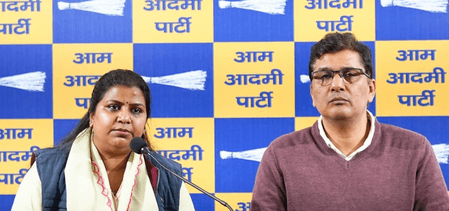 दिल्ली में कानून-व्यवस्था को लेकर ‘आप’ ने सरकार पर लगाए आरोप