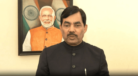 राहुल गांधी संवेदनशील नहीं, सिर्फ राजनीति के लिए इंदौर जा रहे: भाजपा प्रवक्ता शाहनवाज हुसैन