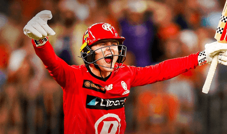 बीबीएल: ओलिवर पीक की तूफानी पारी, रेनेगेड्स ने स्कॉर्चर्स को 4 विकेट से हराया