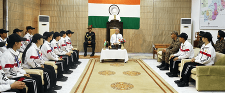 राज्यपाल परनाइक ने अरुणाचल प्रदेश के छात्रों को एनडीए के लिए लक्ष्य रखने को किया प्रोत्साहित