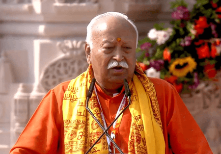 अयोध्या ध्वजारोहण: सपने, संघर्ष और बलिदान आज हुए सार्थक- मोहन भागवत