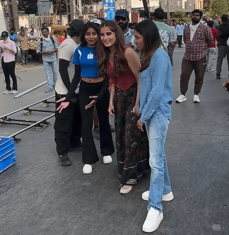 राशा थडानी ने 'श्रीनिवास मंगापुरम' के अपने 'पसंदीदा गाने' 'मंगा मंगा' की मेकिंग को किया याद