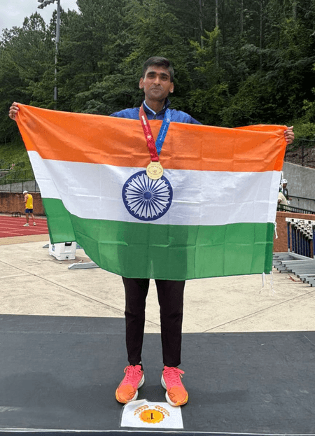 वर्ल्ड पुलिस एंड फायर गेम्स 2025 : गुरुप्रसाद ने मनवाया भारतीय पुलिस का लोहा, गोल्ड के साथ जीता ब्रॉन्ज