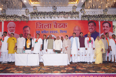 मध्य प्रदेश भाजपा अध्यक्ष ने चंबल में जमीनी स्तर पर लोगों से संपर्क करने पर दिया जोर