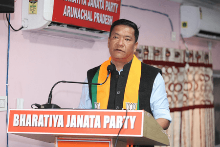 स्थानीय निकाय चुनावों में दिखाए विश्वास के लिए अरुणाचल प्रदेश के लोगों का आभारी हूं : मुख्यमंत्री खांडू