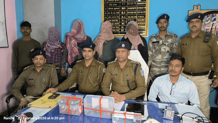 रांची में प्रेम प्रसंग से उपजे विवाद में युवक की हत्या का खुलासा, दंपती सहित पांच गिरफ्तार