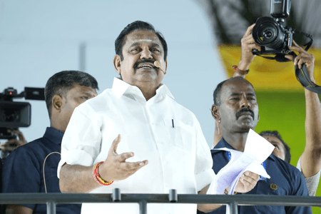 तमिलनाडु नशीली दवाओं की तस्करी और अवैध शराब के धंधे का बड़ा केंद्र बन गया है: पलानीस्वामी