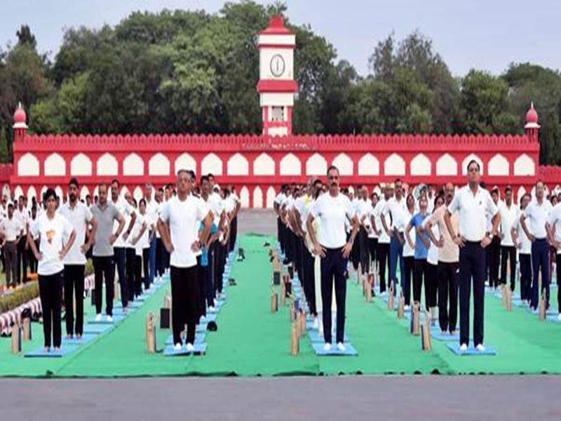 5000 जगहों पर 8.3 लाख एनसीसी कैडेट और अधिकारियों ने एक साथ किया योग