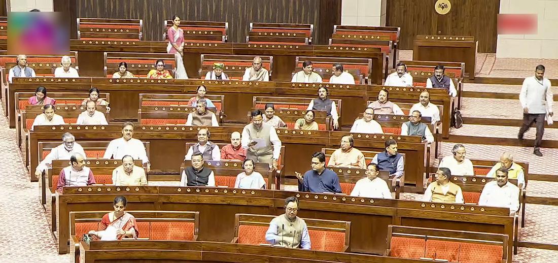 राज्यसभा में हंगामा जारी, फिर नहीं चल सका प्रश्नकाल