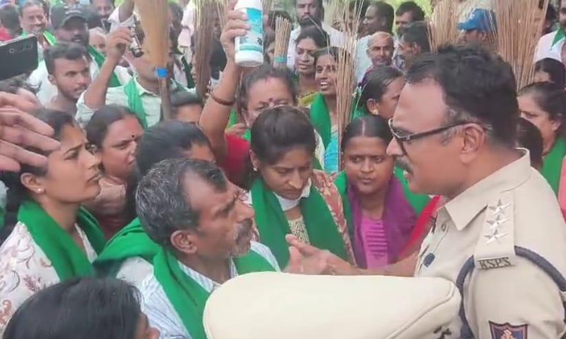 बिदादी टाउनशिप परियोजना पर बवाल, हिंसक प्रदर्शन के बाद 20 से अधिक किसानों पर एफआईआर