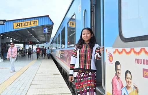 पीएम मोदी के उद्घाटन के एक साल बाद बैराबी-सैरांग रेलवे लाइन बनी मिजोरम की नई पहचान