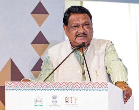 जनजातीय मामलों के मंत्री जुएल ओराम एनएसटीएफडीसी के 25वें स्थापना दिवस समारोह का नेतृत्व करेंगे