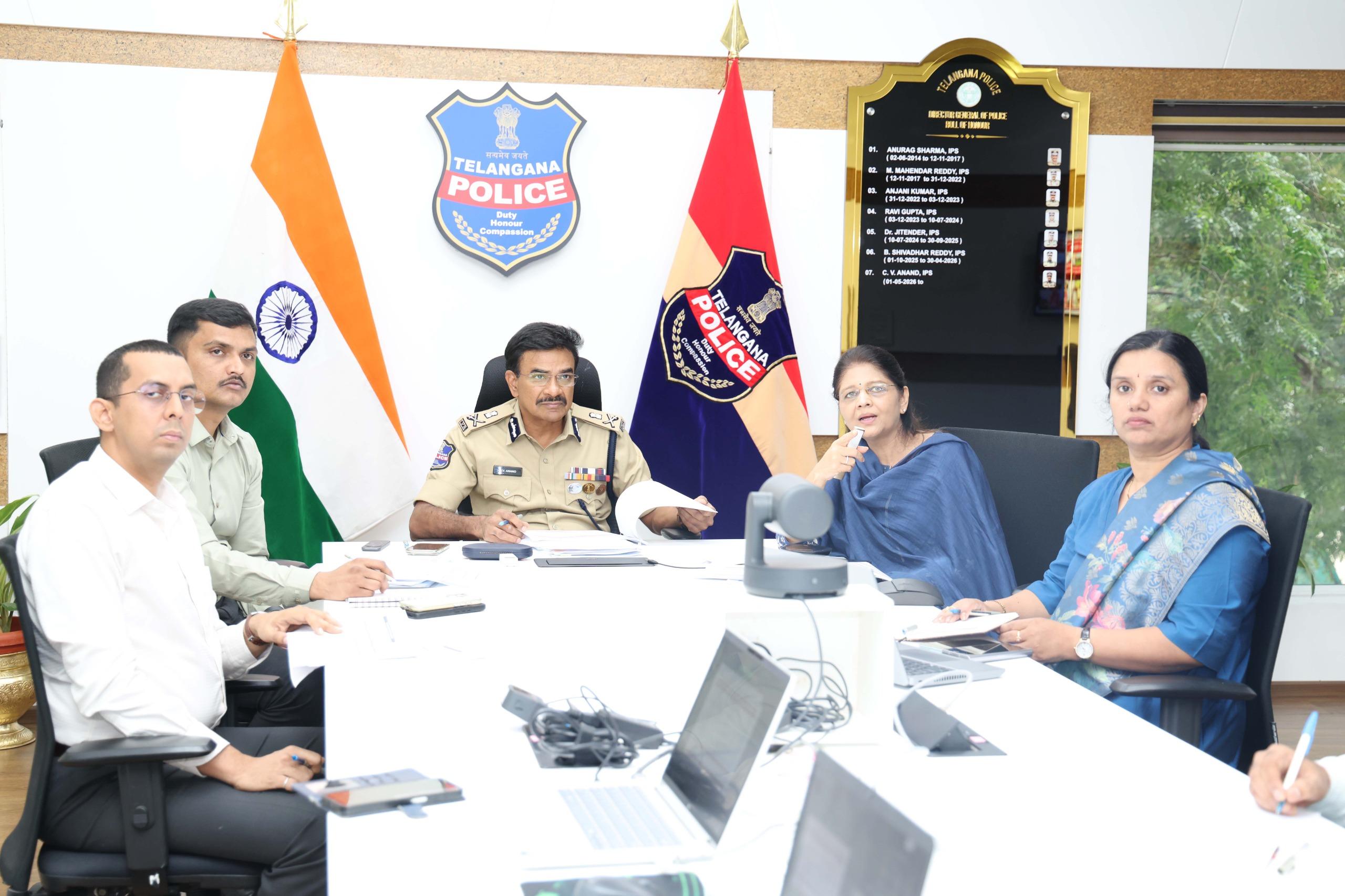 तेलंगाना के डीजीपी ने साइबर सुरक्षा में राज्य के प्रदर्शन को सुधारने का आह्वान किया