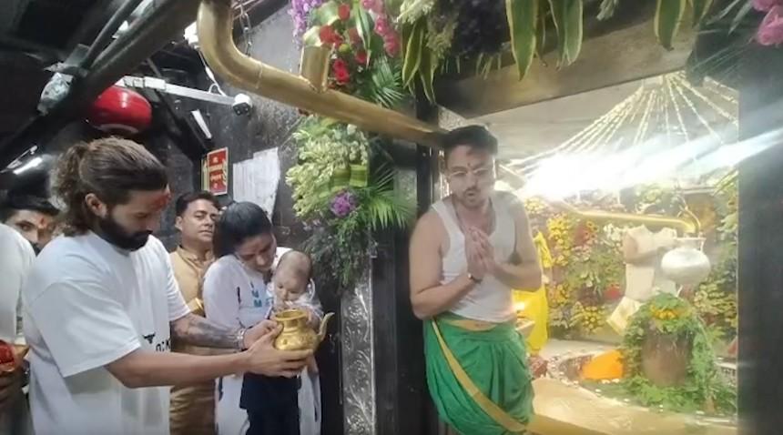 रजत पाटीदार ने परिवार संग किए भगवान महाकाल के दर्शन
