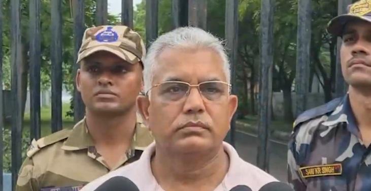 तस्लीमा नसरीन के बयान पर दिलीप घोष बोले, 'भारत का बंटवारा नहीं होना चाहिए था'