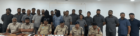 हैदराबाद : ड्रग तस्करी के आरोप में दो विदेशी गिरफ्तार