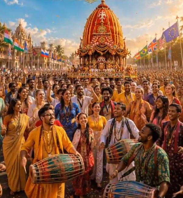 द्वारका इस्कॉन में 16 जुलाई को निकलेगी भगवान जगन्नाथ की भव्य रथ यात्रा, 11 हजार किलो आमों का लगेगा भोग