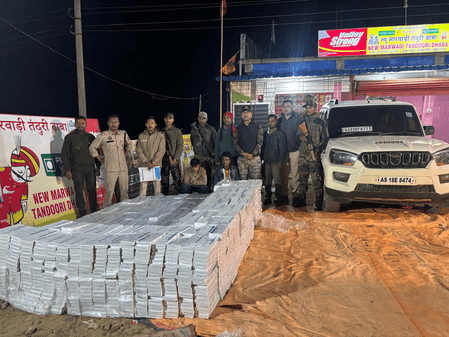 असम: कछार में विदेशी सिगरेट रैकेट का भंडाफोड़, 2 तस्कर गिरफ्तार