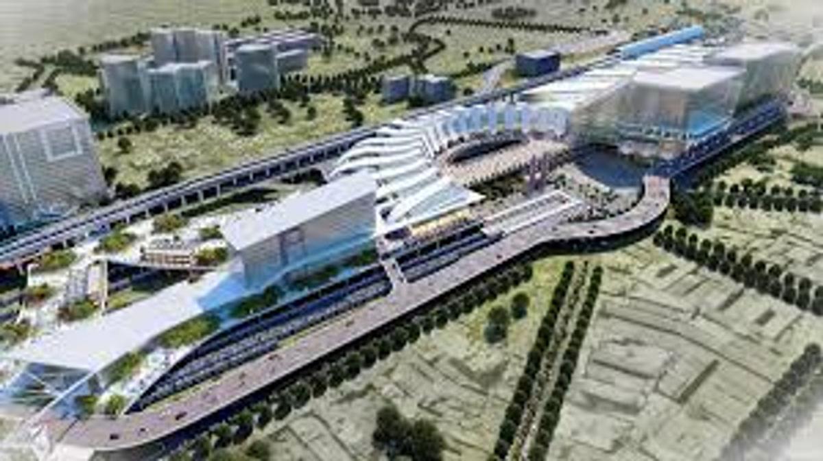 Samakhiali station redevelopment