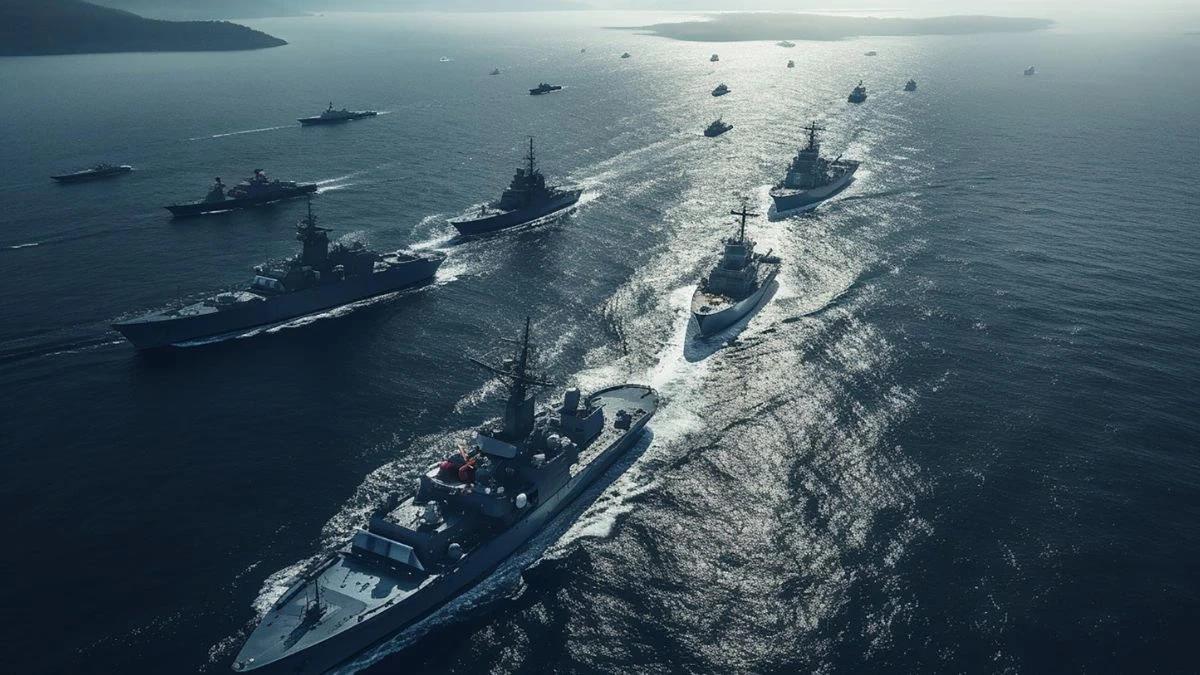 Turkey warship