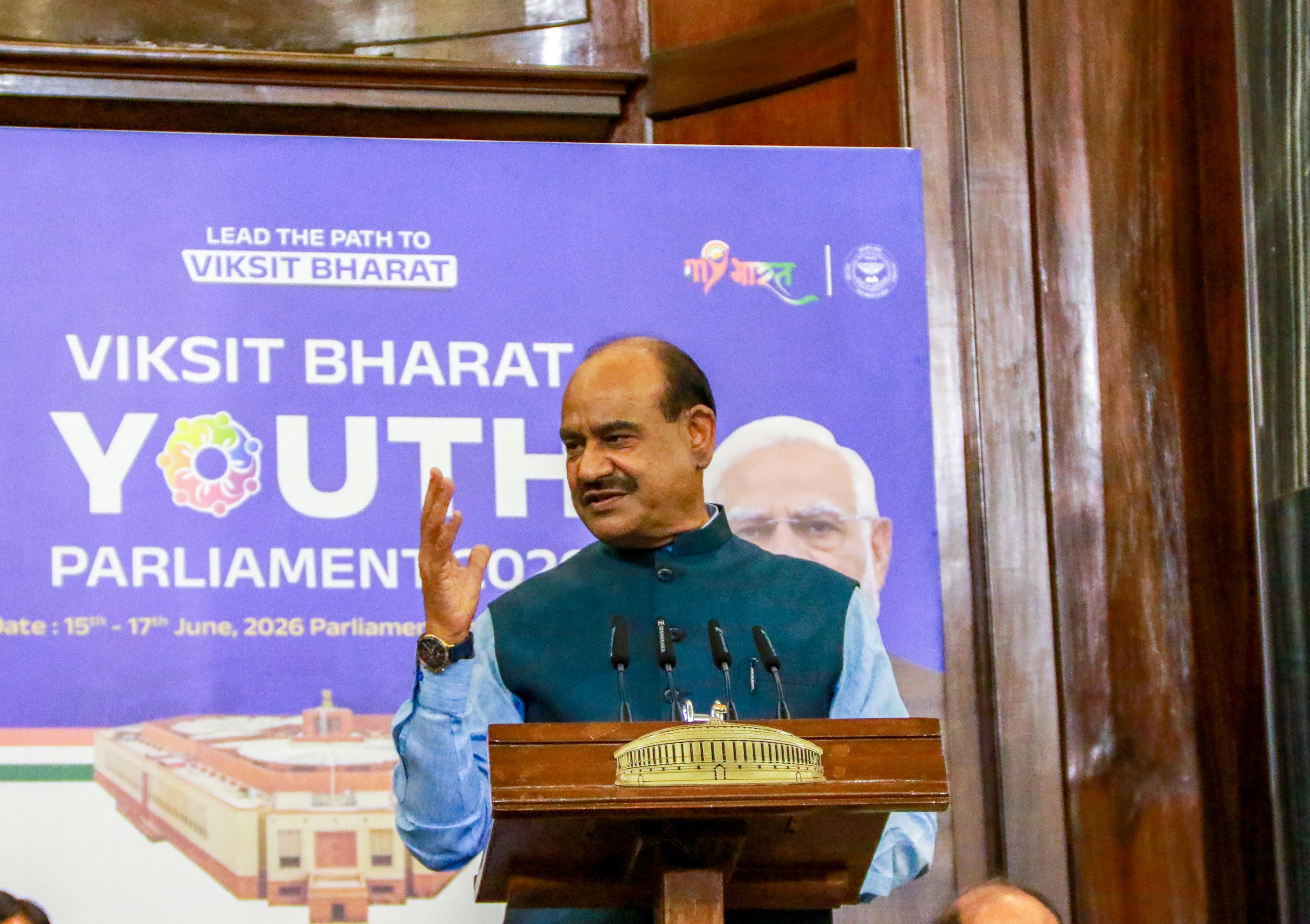 युवाओं की शक्ति से साकार होगा विकसित भारत-2047 का सपना: ओम बिरला