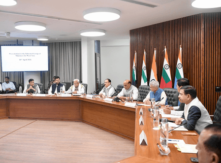 राजनाथ सिंह की अध्यक्षता में आईजीओएम ने पश्चिम एशिया की स्थिति और भारत की तैयारियों का जायजा लिया