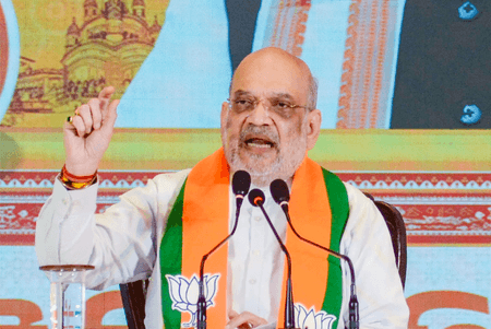 केंद्रीय गृह मंत्री अमित शाह आज पश्चिम बंगाल में कई चुनावी रैलियों को करेंगे संबोधित